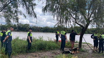 Personal policial encontró un cuerpo en el Río Salí