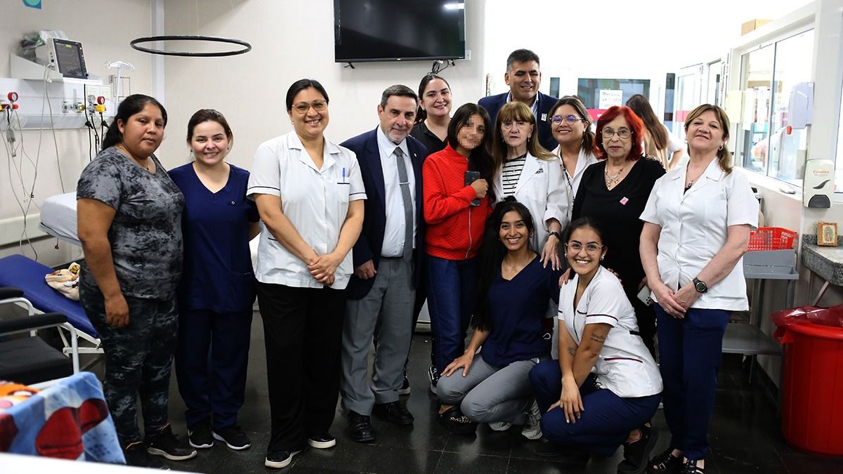 Candela fue dada de alta tras ocho días de internación