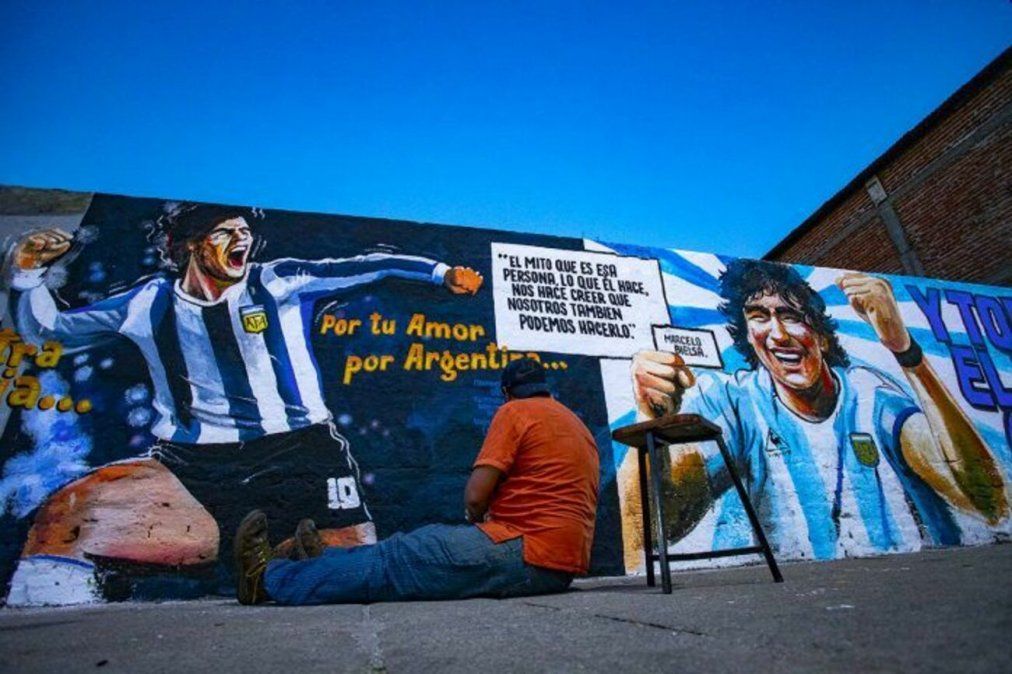 Diego Maradona tiene su homenaje en Monteros