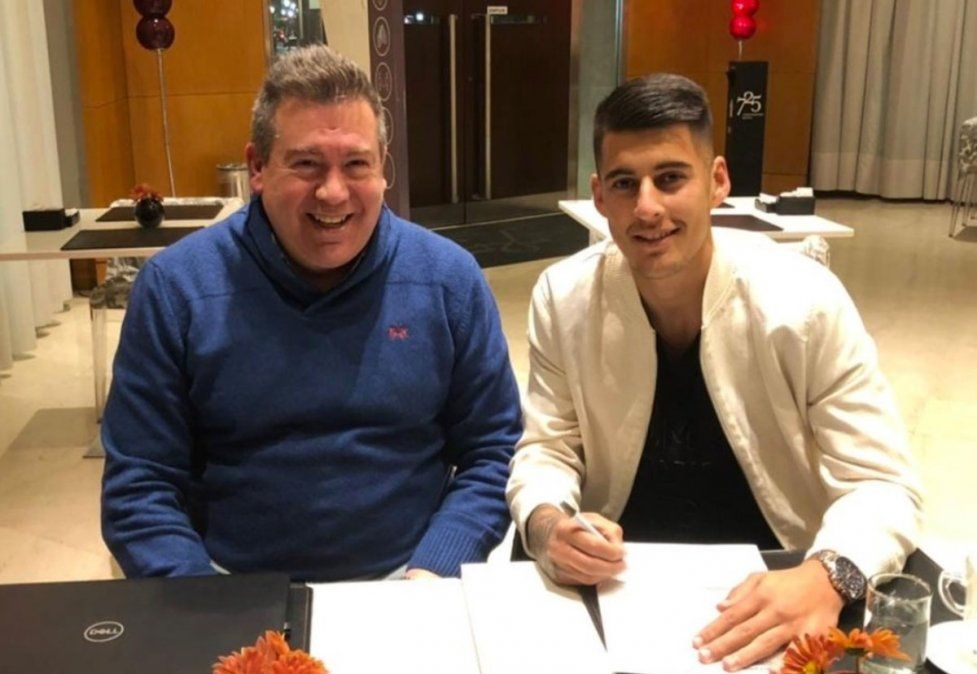 JoaquÃ­n Pereyra es el nuevo refuerzo de AtlÃ©tico TucumÃ¡n. Foto: @ATOficial