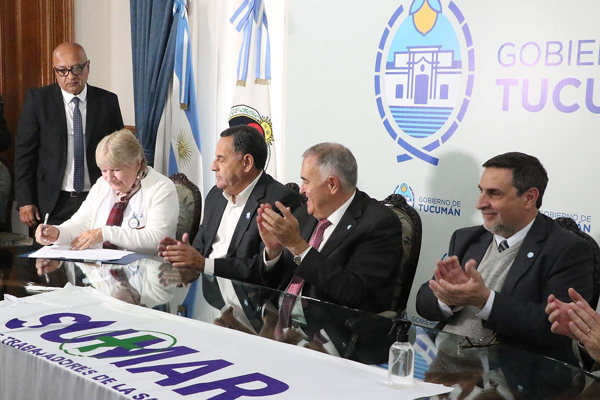 Paritarias en Salud: gremios firmaron los acuerdos salariales