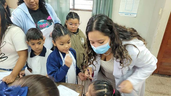 La Salud va a la Escuela estuvo en Tapia controles médicos para estudiantes