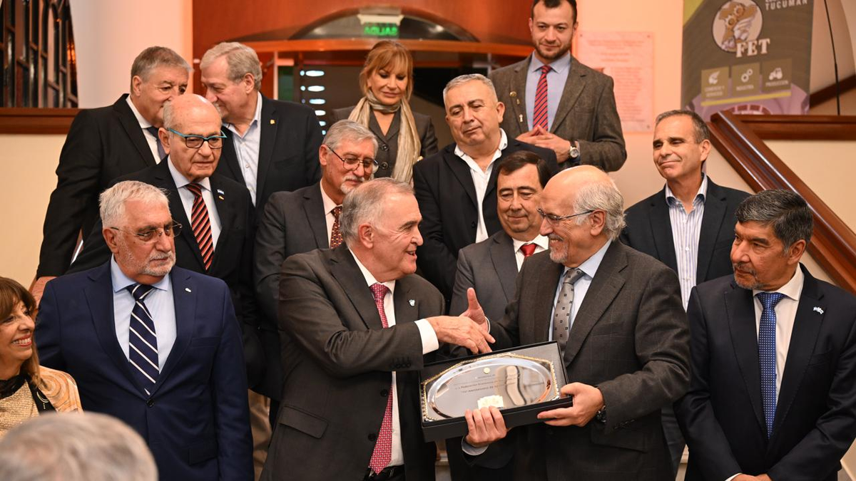 Aniversario de la FET: el gobernador destacó el trabajo conjunto con el sector privado