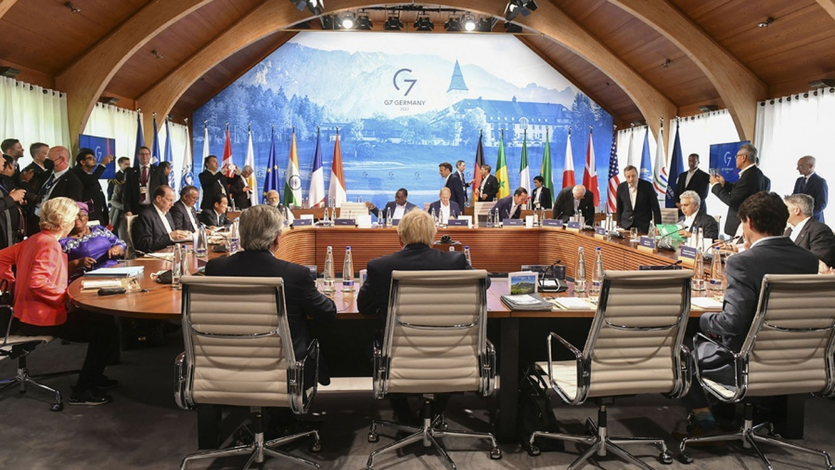 Los líderes del G7 prometieron apoyo a Ucrania