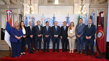 Jaldo se reunió con vicegobernadores del Parlamento del Norte Grande