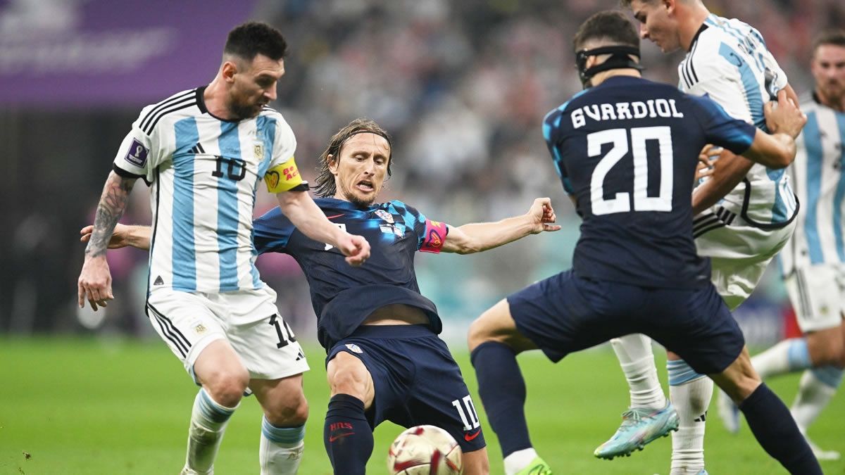 Luka Modric: Argentina fue un justo ganador