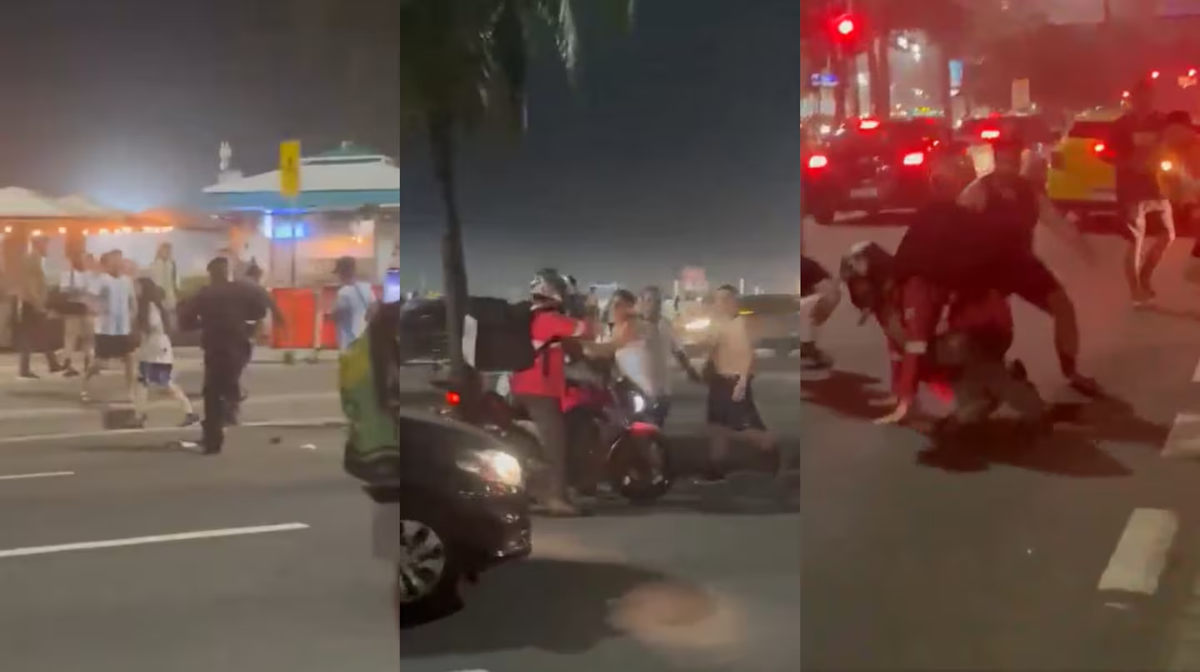 Brasil: Violentas peleas entre argentinos y brasileños después de la final