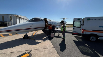 El sistema de salud concretó un nuevo traslado de alta complejidad