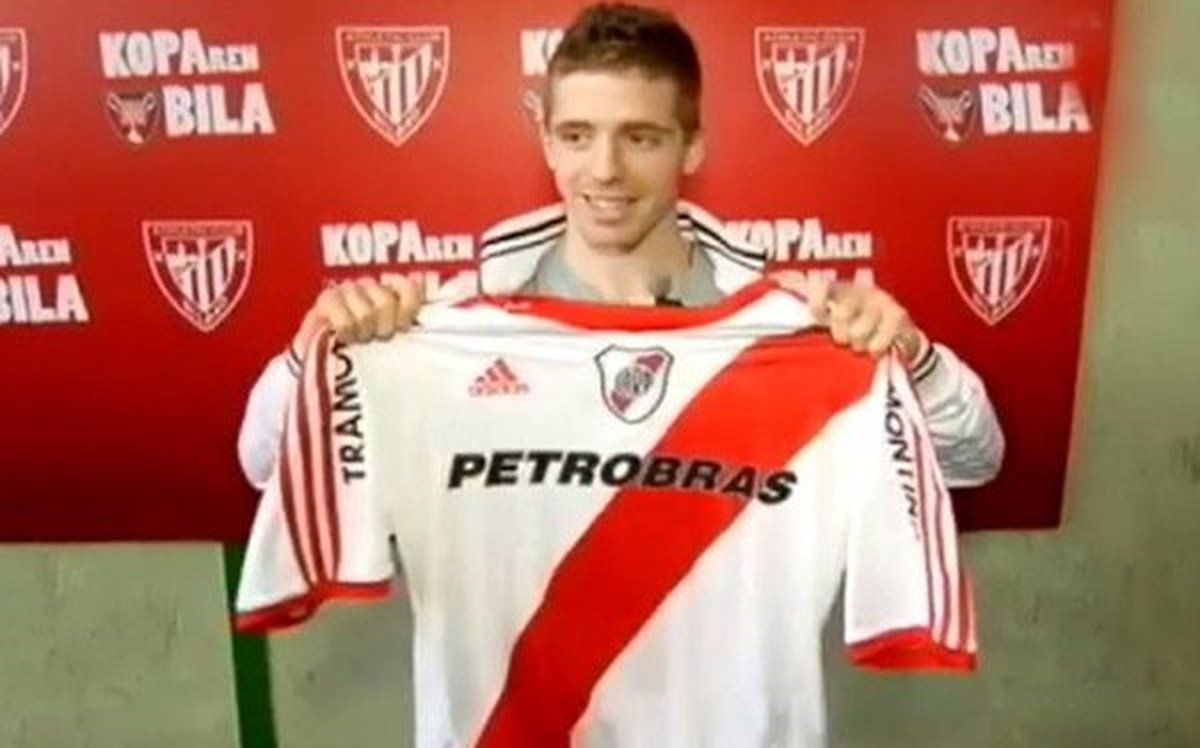 Iker Muniain y un guiño a los hinchas de River