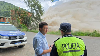 Seguridad recorrió las márgenes del río Salí para evaluar la situación