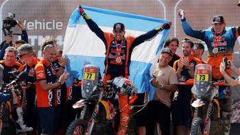 Histórico: Benavides se consagró campeón del Dakar en motos