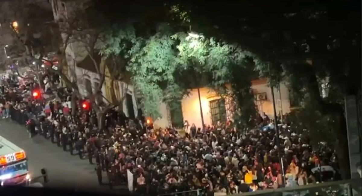 Embajada venezolana en Buenos Aires. (Foto: Noticias Argentinas)