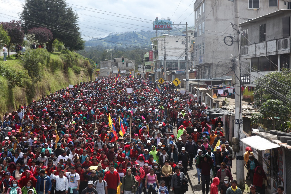 Ecuador: Esperemos que el Gobierno deje de reprimirnos