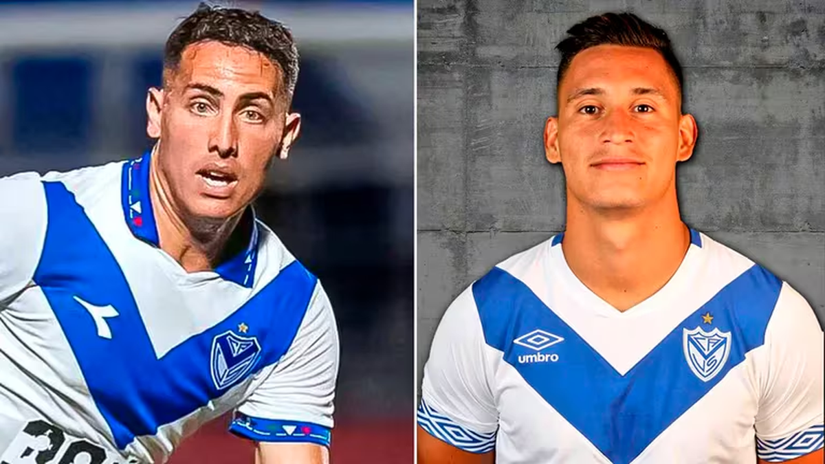 Los jugadores de Vélez Braian Cufré y Fabricio Alvarenga denunciados por abuso sexual. (Foto: Infobae)