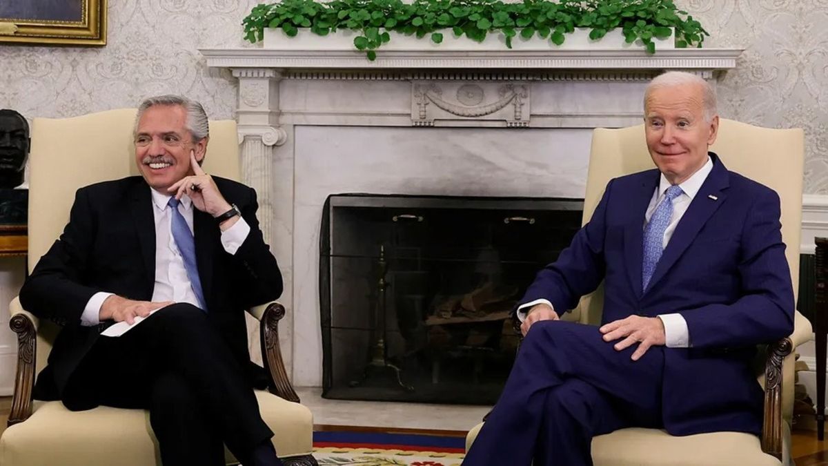 Alberto Fernández y Joe Biden se reunieron en la Casa Blanca