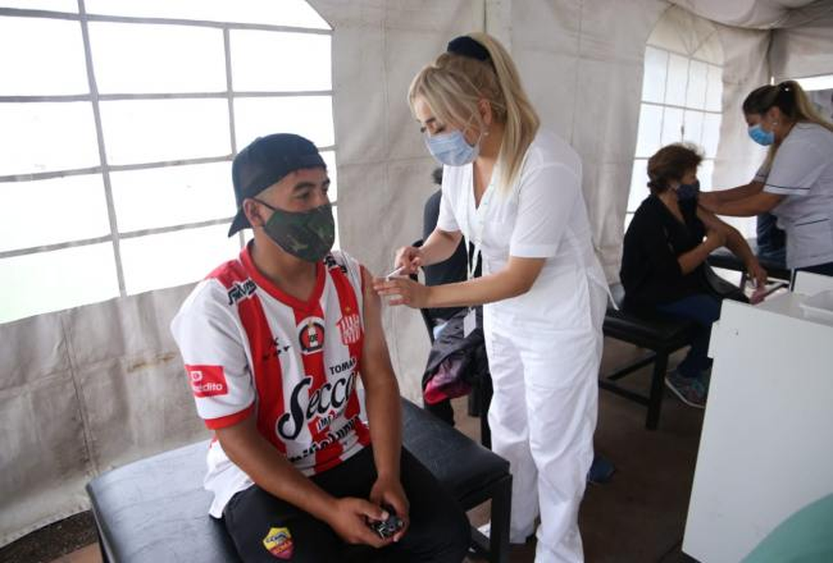 Vacunación en el nodo del 107.