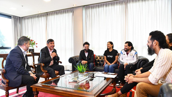 Pre Cosquín 2026: Acevedo recibió a artistas tucumanos