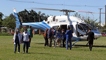 Respuesta aérea del sistema sanitario ante la emergencia climática