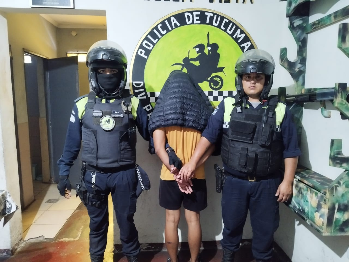 El sujeto fue aprehendido en Bella Vista por infracción al artículo 289 Bis del Código Procesal.