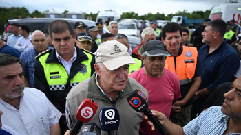 Jaldo mantuvo contacto con el Gobierno nacional por las inundaciones