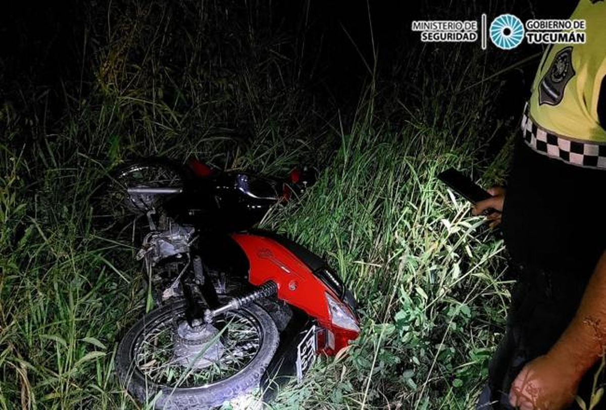 Lograron recuperar una moto robada tras una persecución