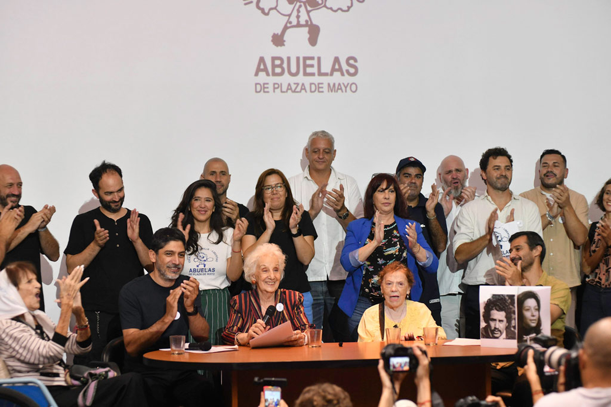 Abuelas de Plaza de Mayo encontraron al nieto 140