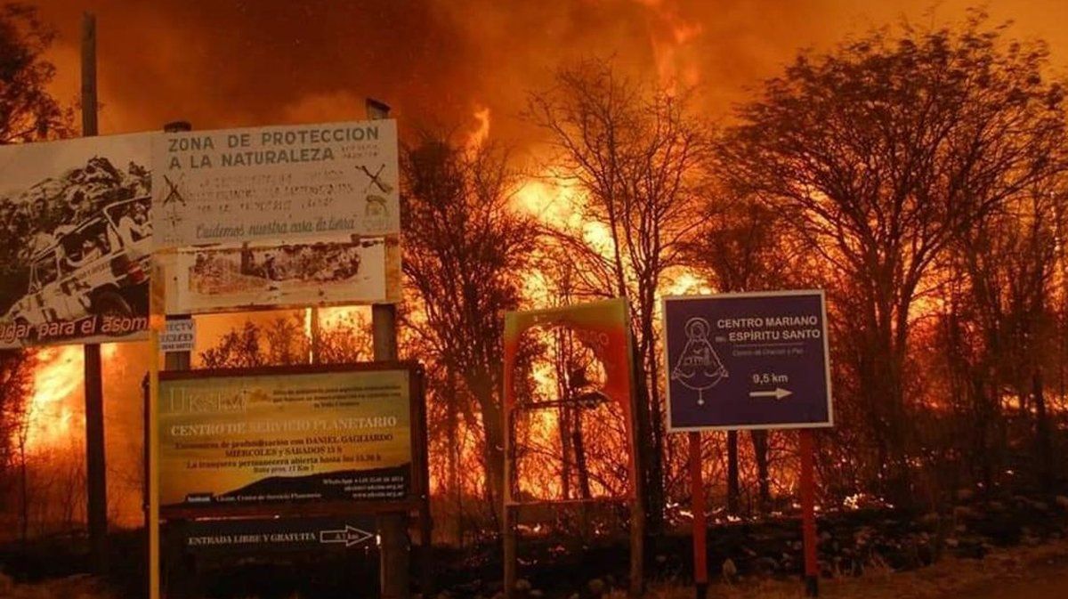 Incendios: más de 200 mil hectáreas se queman en Argentina