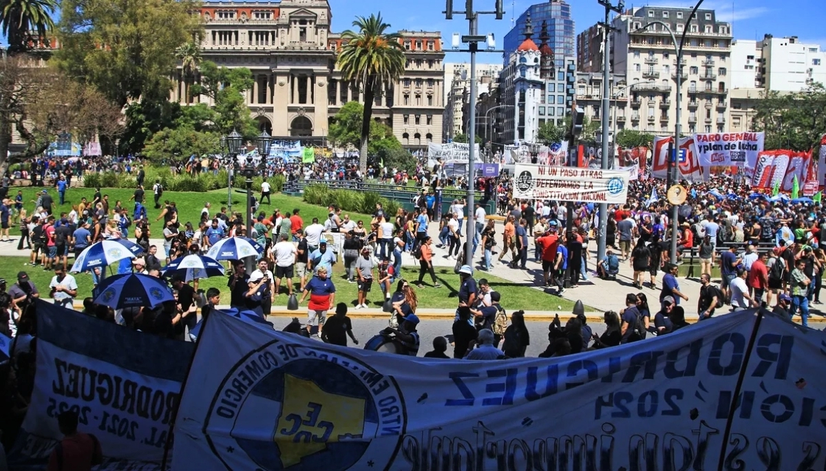 Unión por la Patria expresó su apoyo a la huelga de la CGT.