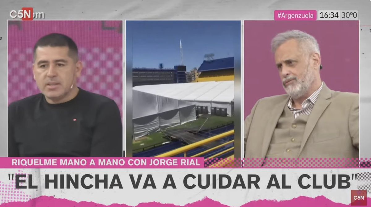 Juan Román Riquelme: La oposición no puede ser tan sucia