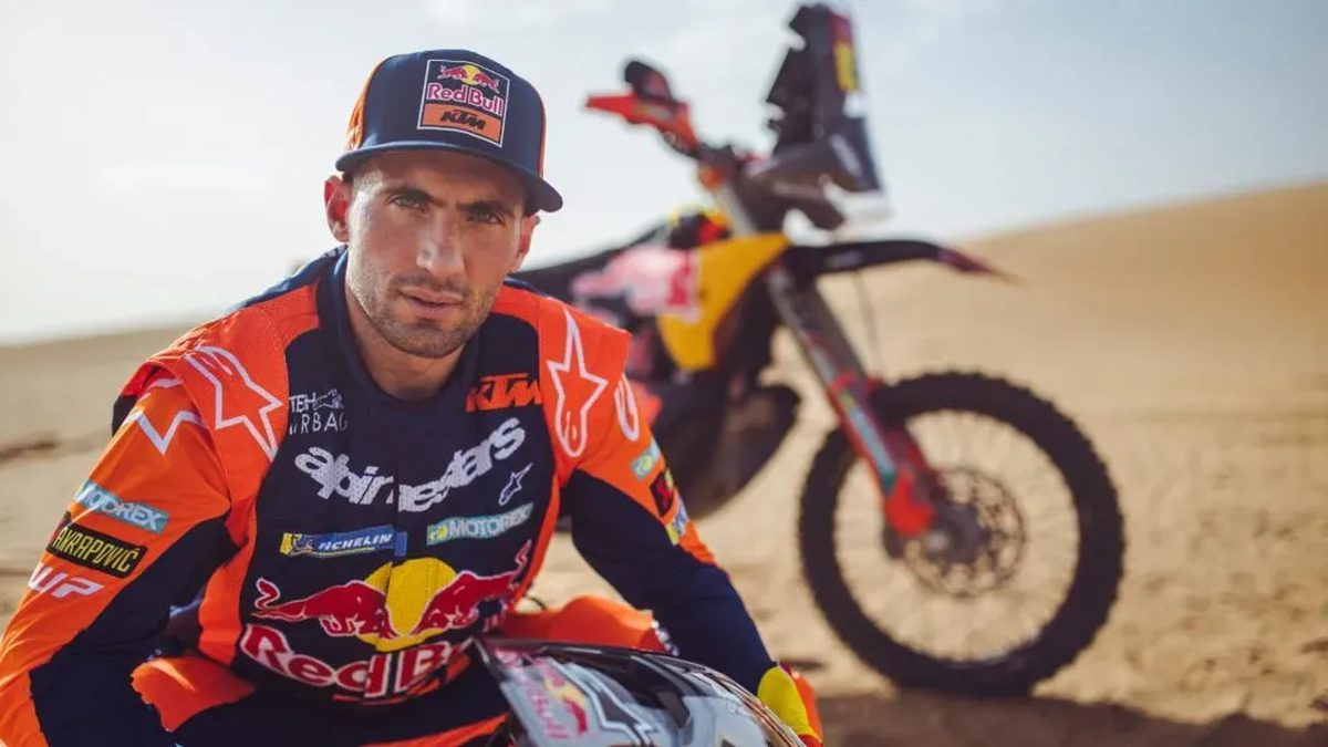 Kevin Benavídes, piloto argentino de Red Bull KTM (Foto: Bolavip).