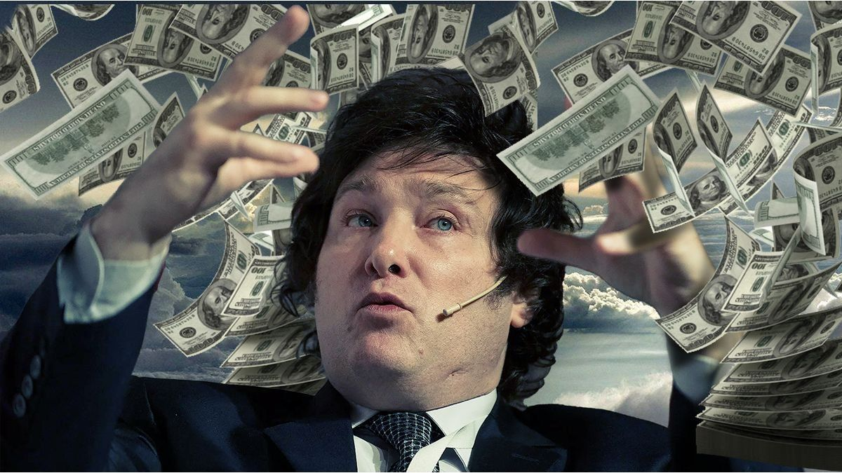 Javier Milei desliz&oacute; que dej&oacute; de lado su plan de dolarizaci&oacute;n por temor a un juicio pol&iacute;tico. (Foto: &aacute;mbito)