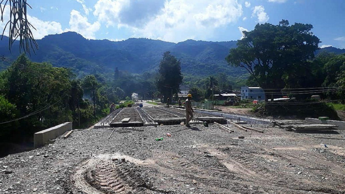 Vialidad completar&aacute; los trabajos en el puente del camino a San Javier (foto: Prensa Tucum&aacute;n Turismo, 2019).