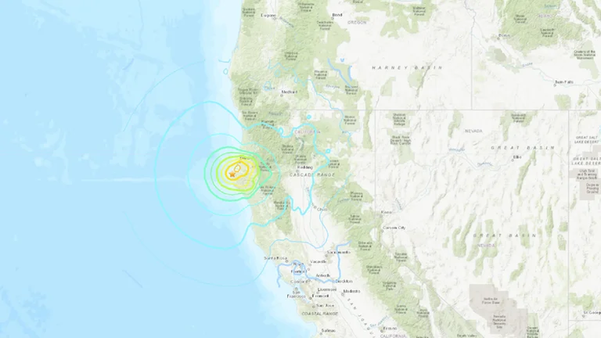 EEUU: Un sismo de magnitud 6,4 sacudió California