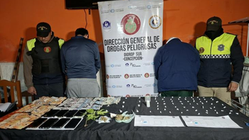 La Policía desarticuló tres quioscos de venta de drogas en Santa Ana