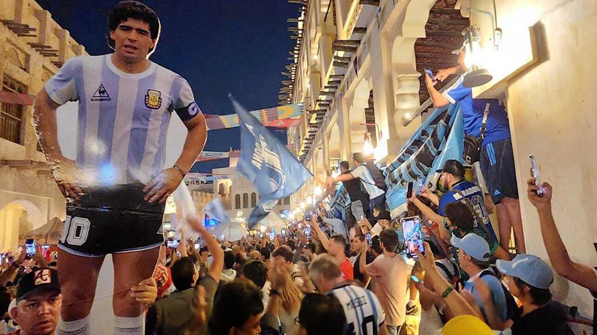 Hubo un nuevo banderazo argentino para apoyar a la Selección