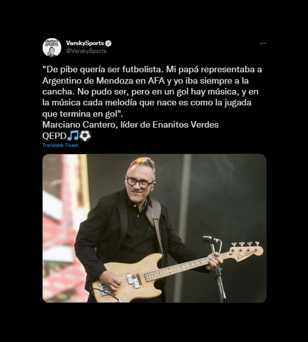 Murió Marciano Cantero: “Mucha tristeza y pena”, los mensajes de despedida de los famosos al músico en las redes sociales.
