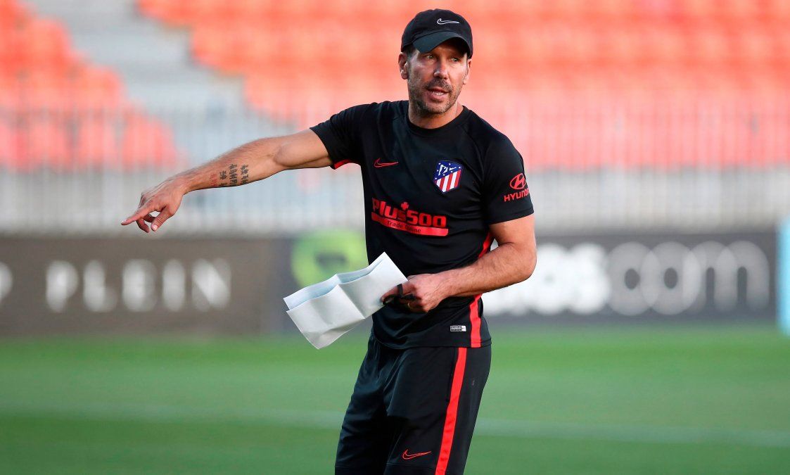 Diego Simeone quiere llevar al Atlético de Madrid a jugar la semifinal de la Liga de Campeones. 
