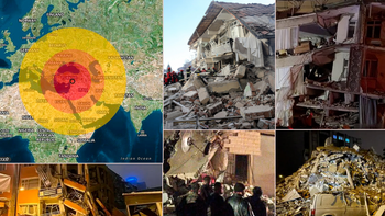 Turquía: Sorprendentes imágenes tras el fuerte sísmo