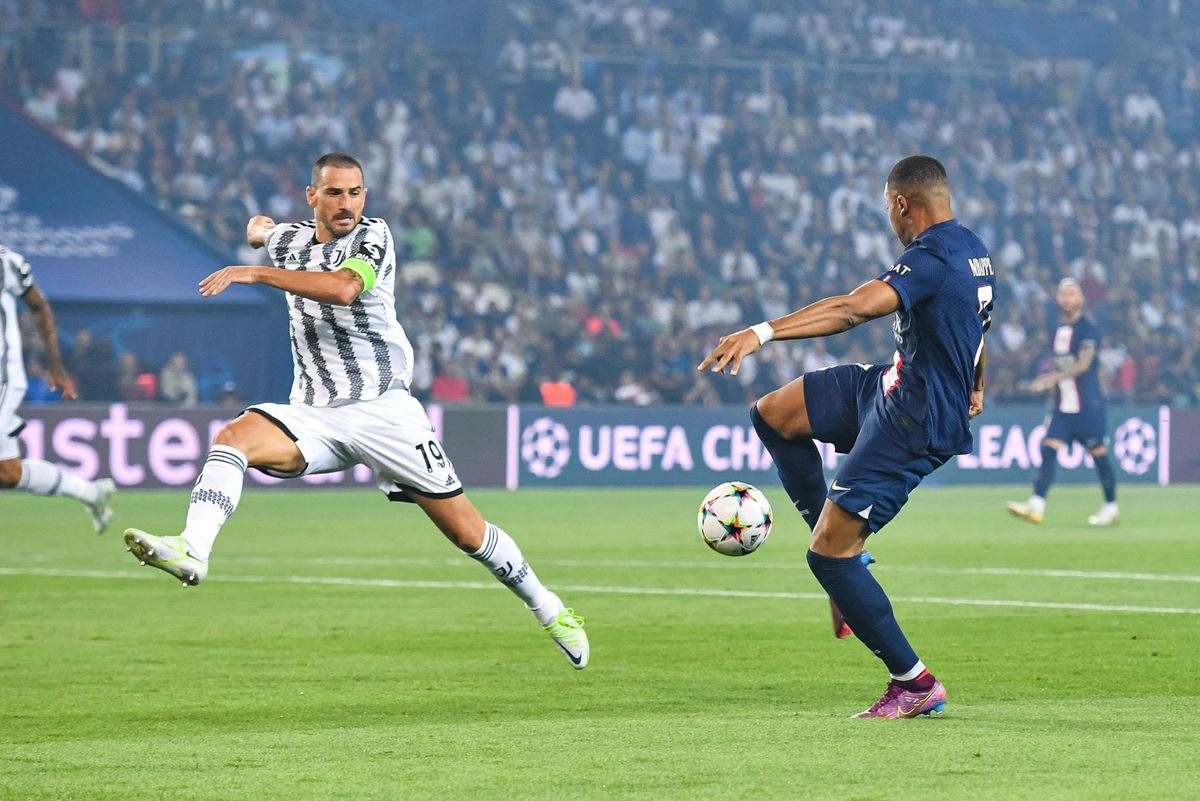 Con dos golazos de Mbappé, PSG derrotó a Juventus