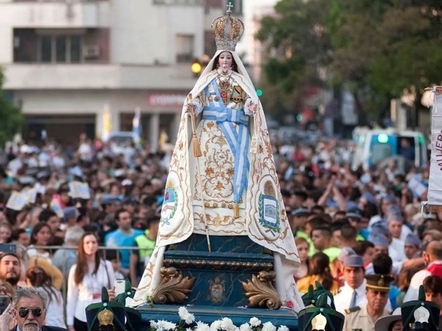 La bajada de la Virgen de La Merced será el próximo martes