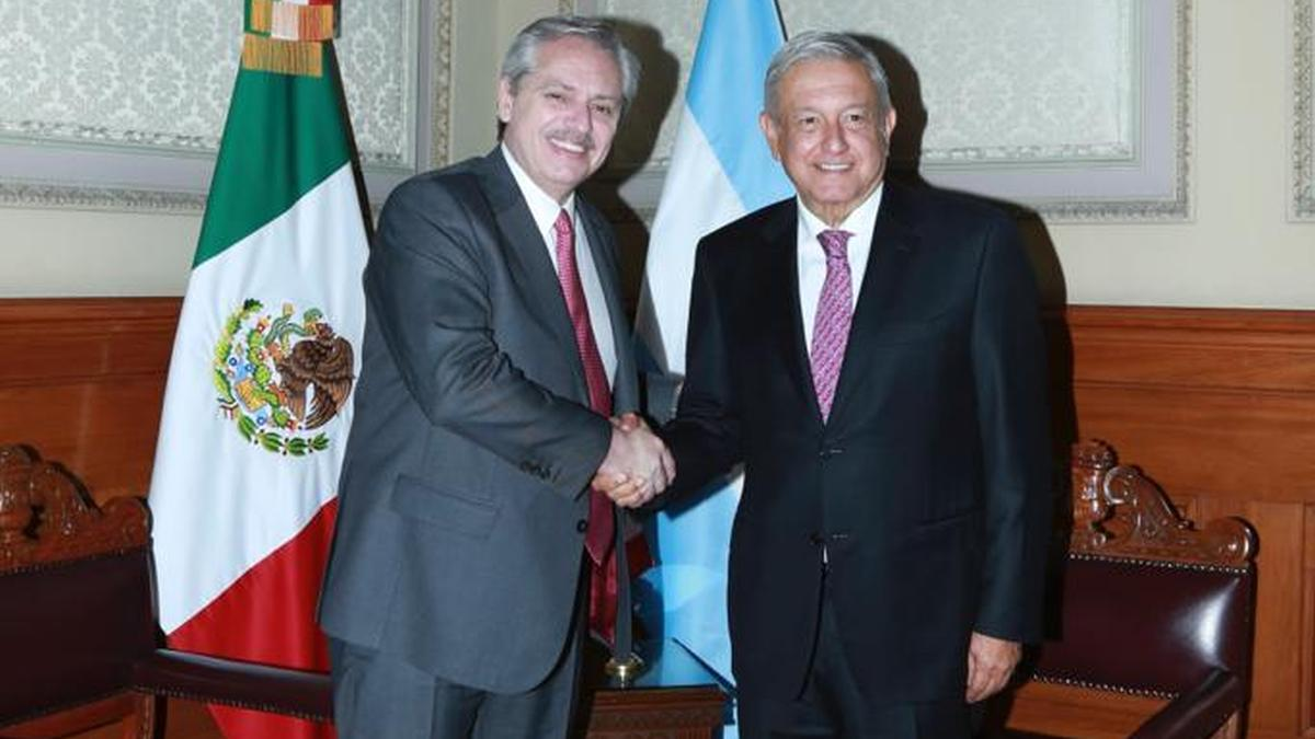 Alberto Fernández en México