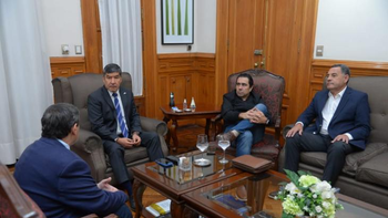 El vicegobernador Acevedo mantuvo reuniones en Casa de Gobierno