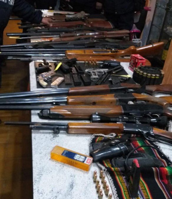 Secuestran docenas de armas de fuego en diferentes ciudades de la provincia