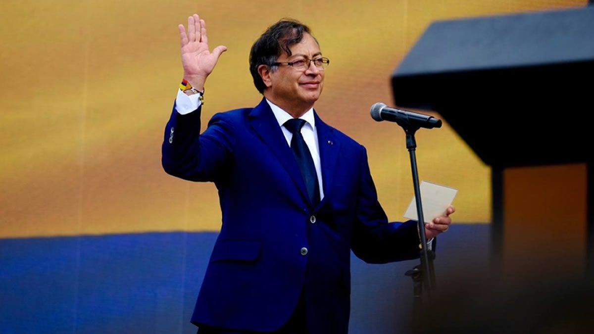 Petro y su primer discurso: Hoy empieza la Colombia de lo posible