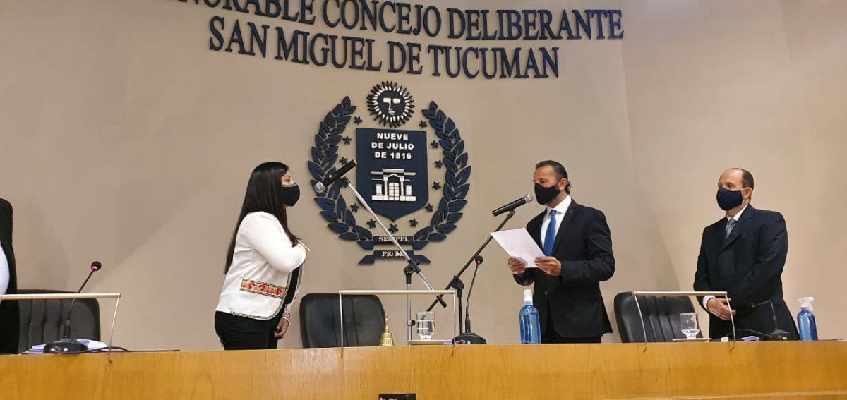 Sara Assán seguirá ocupando la vicepresidencia en el Concejo Deliberante. 