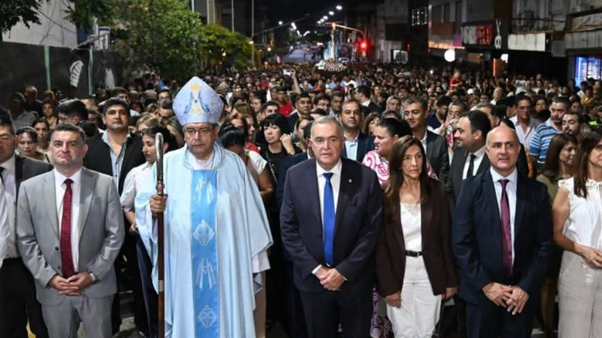 Jaldo participó de los actos por la Inmaculada Concepción