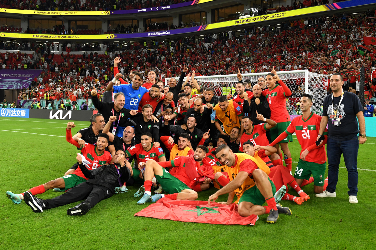 Histórico! Marruecos le ganó a Portugal y es semifinalista