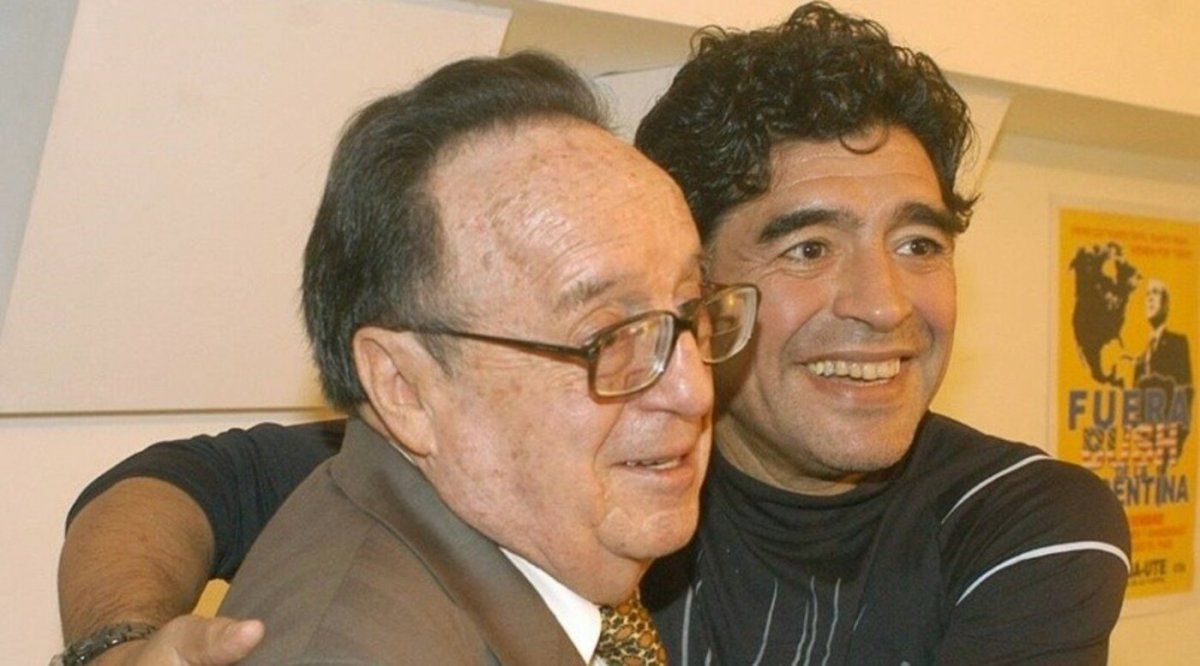 Maradona y su ídolo