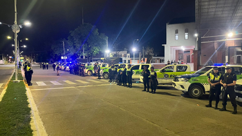 Megaoperativo de prevención en Banda del Río Salí