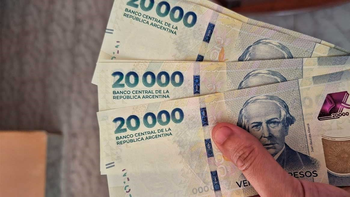 Comenzó el pago del 80% sueldo de diciembre